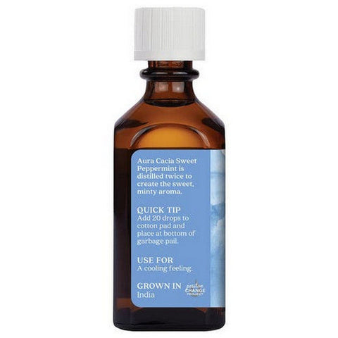 Aura Cacia, Pure Essential Oil Sweet Peppermint, 2 Oz Aura Cacia