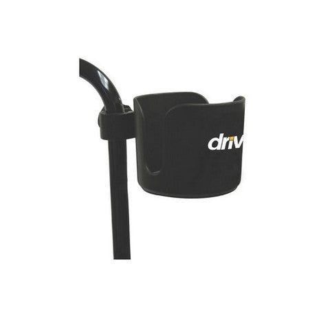 Drive Medical, Universal Cup Holder 3'' Black, 1 Count Drive Medical