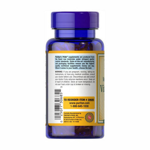 Puritan's Pride, Vitamin D3, 125 Mcg, 200 Softgels Puritan's Pride