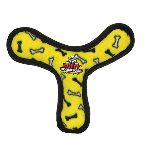 Tuffy, Tuffy Ultimate Boomerang Yellow Bone, 1 Each Tuffy