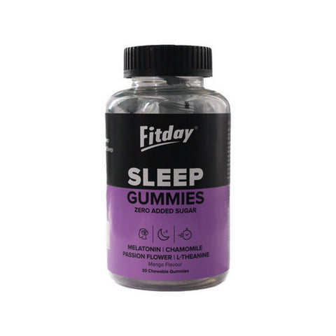 Fitday Sleep Gummies Mango Flavour 30 Chewable Gummies by Fitday