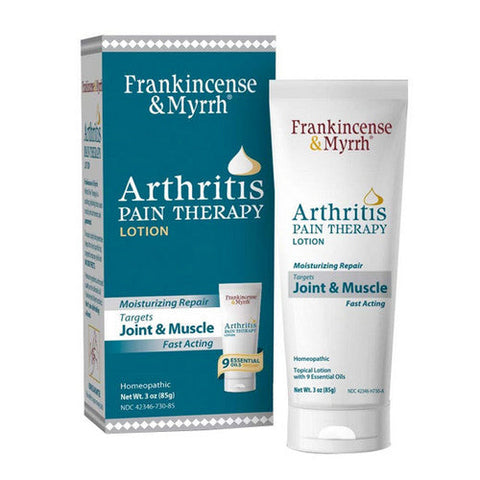 Frankincense & Myrrh, Arthritis Pain Therapy Lotion, 3 Oz Frankincense & Myrrh