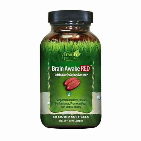Brain Awake Red 60 Softgels by Irwin Naturals