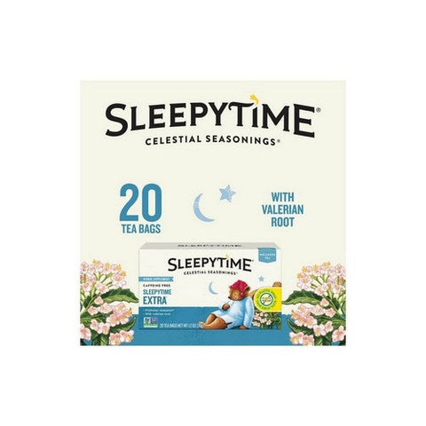 Celestial Seasonings, Wellness Tea Sleepytime Extra Caffeine Free, 20 Bags Celestial Seasonings