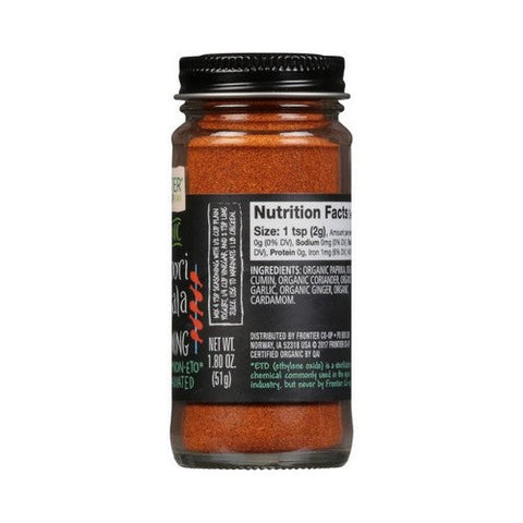 Frontier Coop, Organic Tandoori Masala Seasoning, 1.80 Oz Frontier Coop