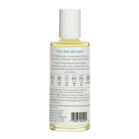 Derma e, Vitamin E Skin Oil Fragrance Free, 14000 IU, 2 Oz Derma e