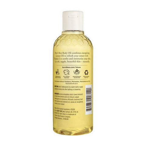 Burts Bees, Body Oil Lemon And Vitamin E, 5 Oz Burts Bees