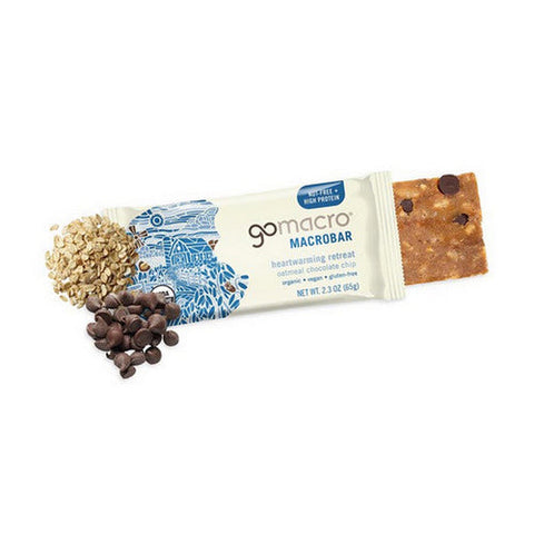 Gomacro, MacroBar Oatmeal Chocolate Chip, 4 Count Gomacro