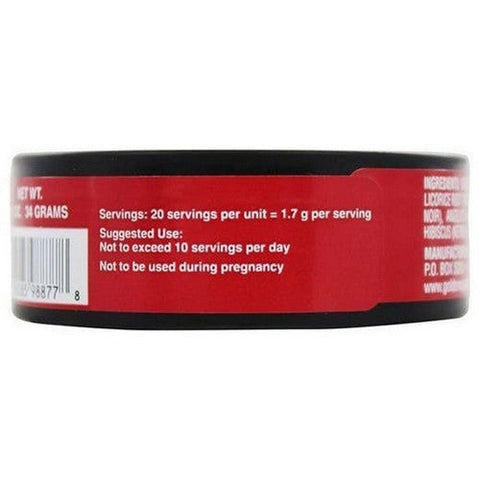 Golden Eagle Herbal Chew, Hibiscus Ginger Herbal Chew, 1.2 Oz Golden Eagle Herbal Chew