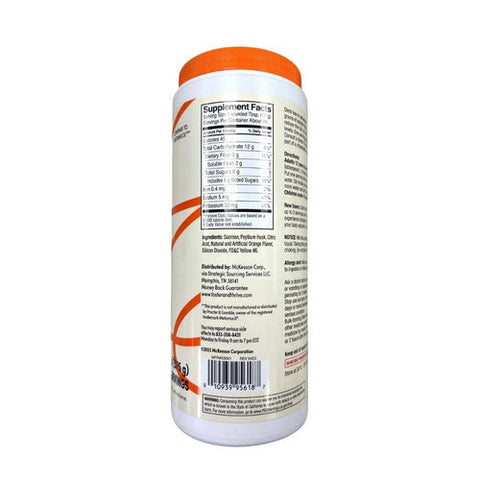 Foster And Thrive, Fiber Powder Smooth Texture Orange, 20.3 Oz Foster And Thrive