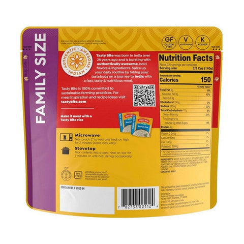 Tasty Bite, Lentils Madras Family Size, 17.7 Oz (Case Of 6) Tasty Bite