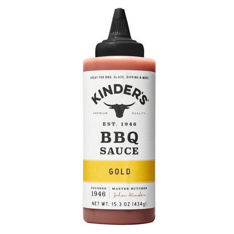 Kinders, BBQ Sauce Gold, 15.3 Oz (Case Of 6) Kinders