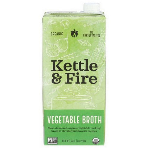 Functional Remedies, Organic Cooking Vegetable Broth, 32 Oz(Case of 8) Functional Remedies