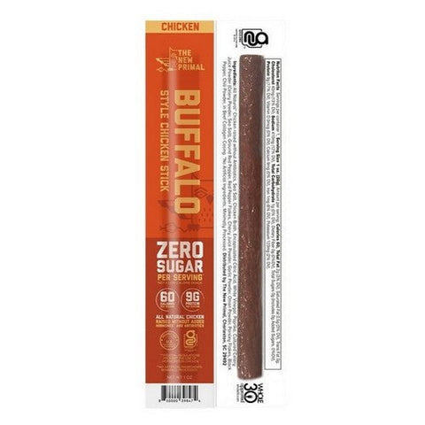 The New Primal, Buffalo Style Chicken Stick, 1 Oz(Case Of 20) The New Primal