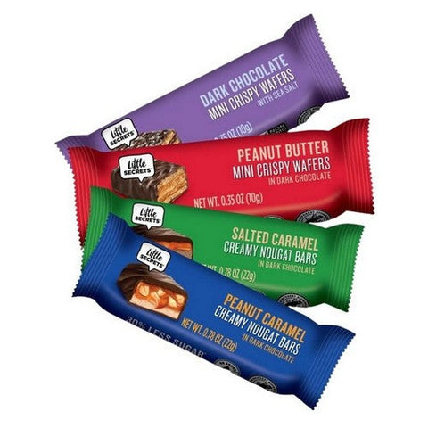 Little Secrets Llc, Dark Chocolate Lovers Bars, 7.8 Oz(Case Of 6) Little Secrets Llc