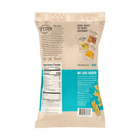 Pipcorn, Twists Corn Sea Salt, 4.5 Oz (Case Of 12) Pipcorn