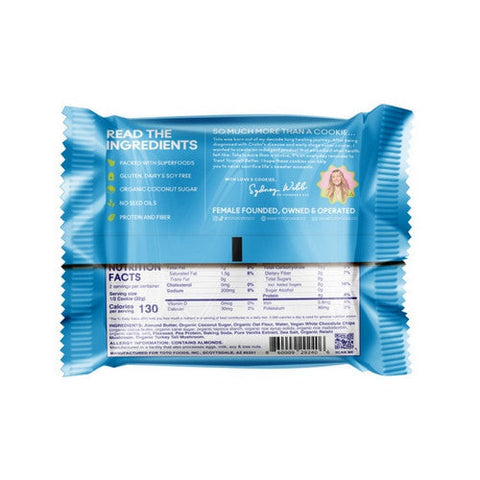 Toto Foods, Birthday Cake Cookie, 2.5 Oz(Case Of 10) Toto Foods