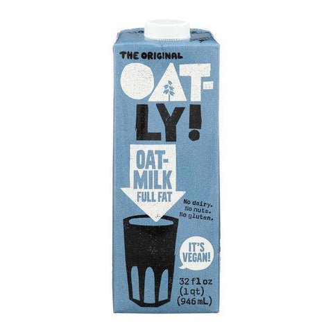 Oatly, Original Full Fat Oat Milk, 32 Oz(Case Of 6) Oatly
