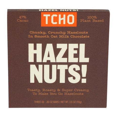 Tcho, Chocolate Hazel Nuts Oat Milk, 2.5 Oz(Case Of 10) Tcho