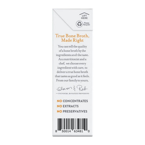 Bonafide Provisions, Organic Chicken Bone Borth Dry No Salt Added, 16.9 Oz(Case Of 6) Bonafide Provisions