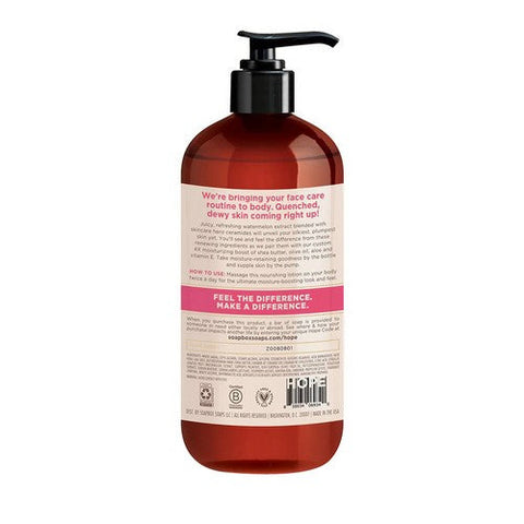 Soapbox, Renewing Watermelon And Ceramides Body Lotion, 16 Oz Soapbox