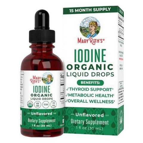 MaryRuth's, Organics Iodine Liquid Drops, 1 Oz MaryRuth's