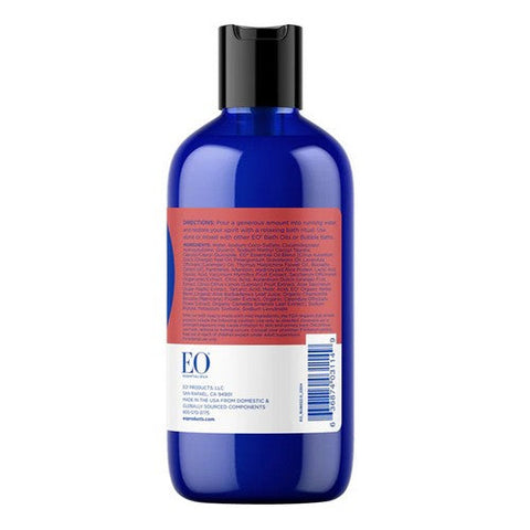 EO Products, Bubble Bath Rose Geranium, 12 Oz EO Products