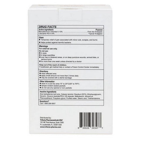 Globe, First Aid Burn Cream, 144 Count Globe