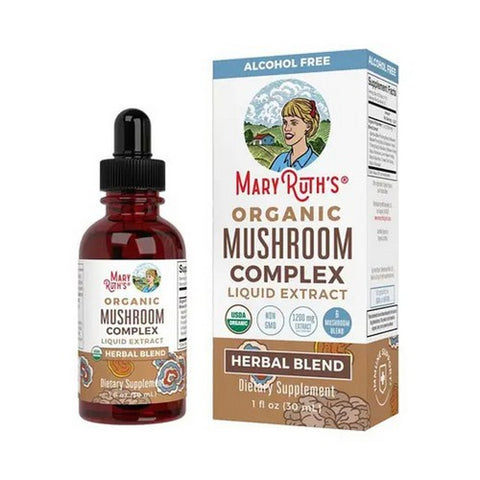 Organic Mushroom Complex Liquid Drops 1 Oz by MaryRuth's