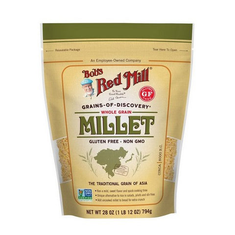 Bobs Red Mill, Whole Grain Millet, 28 Oz Bobs Red Mill
