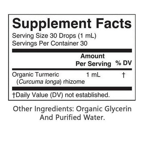 MaryRuth's, Organic Turmeric Root Liquid Herbals, 1 oz MaryRuth's