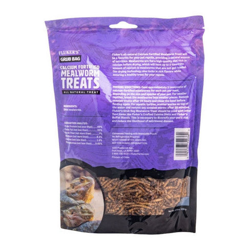Fluker's, Grub Bag Mealworm Calcium Fortified Treats, 1 Count / 3.75 Oz Fluker's