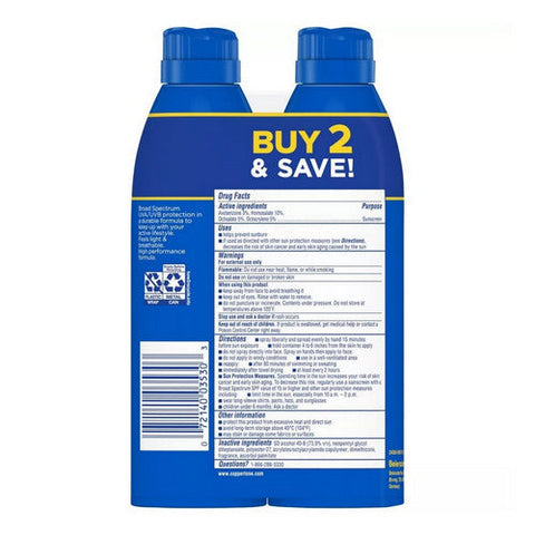 Coppertone, Sport Sunscreen Spray SPF 50, 11 Oz Coppertone