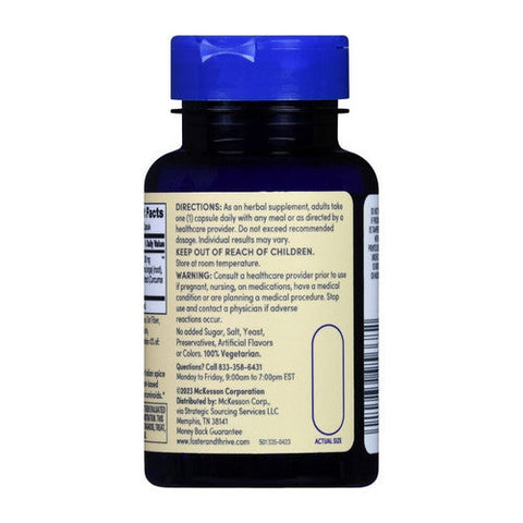 Foster And Thrive, Turmeric Complex, 500 Mg, 60 Caps Foster And Thrive