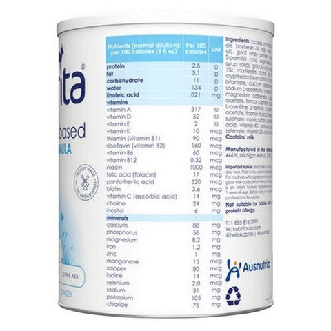 Kabrita, Goat Milk-Based Infant Formula With Iron 0-12 Months, 28 Oz (Case Of 6) Kabrita