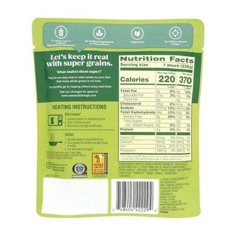 Seeds of Change, Super Grain Seeds Tuscan Herbs, 8 Oz (Case Of 6) Seeds of Change