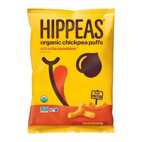 Hippeas, Chickpea Puffs Sriracha Sunshine, 1.5 Oz (Case Of 6) Hippeas