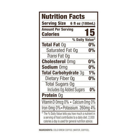 Califia Farms, Concentrated Cold Brew Coffee, 32 Oz (Case Of 6) Califia Farms