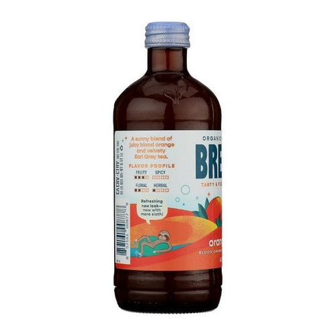 Brew Dr Kombucha, Organic Citrus Earl Grey, 14 Oz (Case Of 12) Brew Dr Kombucha