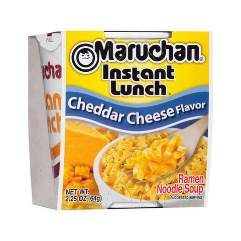 Cheddar Cheese Flavor Ramen Noodle Soup 2.25 Oz (Case Of 12) by Maruchan