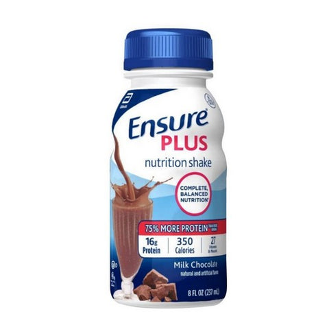 Plus Milk Chocolate Nutrition Shake 128 Oz (Case Of 1) by Ensure
