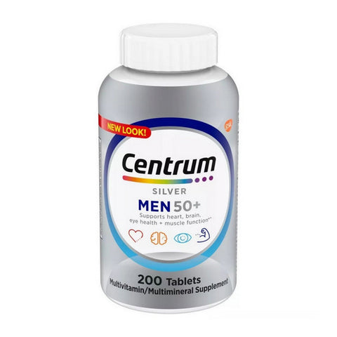 Silver Multivitamin Mens 50+ 200 Count (Case Of 3) by Centrum