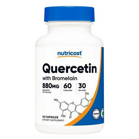 Nutricost, Quercetin with Bromelain, 880 Mg, 60 Caps Nutricost