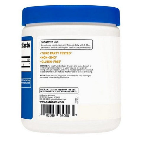 Nutricost, Agmatine Powder Unflavoured, 250 Grams Nutricost