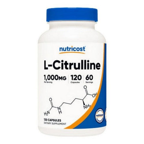 L-Citrulline Capsules 120 Count by Nutricost