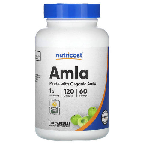 Nutricost, Amla Capsules MWO, 1000 Mg, 120 Count Nutricost