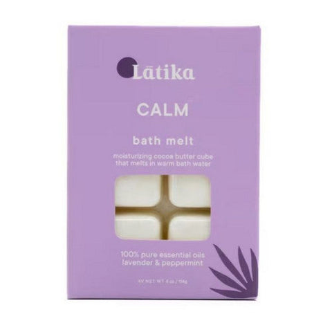 Latika Soap, Bath Melt Calm, 6 Count Latika Soap