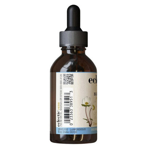Eclectic Herb, Bloodroot, 2 Oz with Alcohol Eclectic Herb