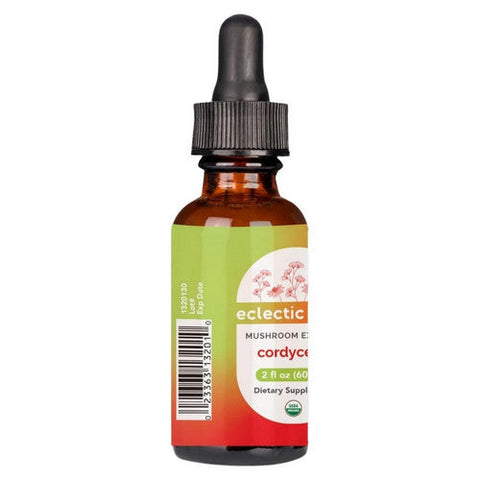 Eclectic Herb, Cordyceps, 2 Oz with Alcohol Eclectic Herb