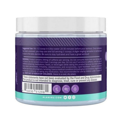 Alani Nu, Pre-Workout Energy Powder Cosmic Stardust, 7.5 Oz Alani Nu